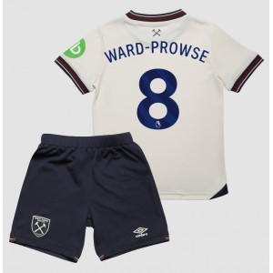 Fotbalové Dres West Ham United James Ward-Prowse #8 Dětské Venkovní Oblečení 2025-26 Krátký Rukáv (+ trenýrky)